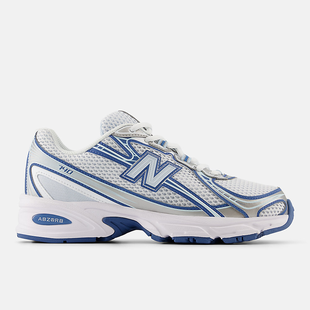 New Balance 740 Shoes Ice Blue with Sea Stone and White